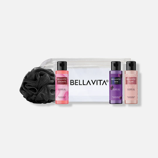 Shower Gel Trial Kit for Women - 3x55ml - Indicrest