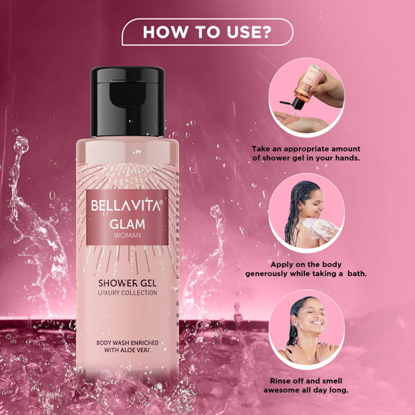 Shower Gel Trial Kit for Women - 3x55ml - Image 3 - Indicrest