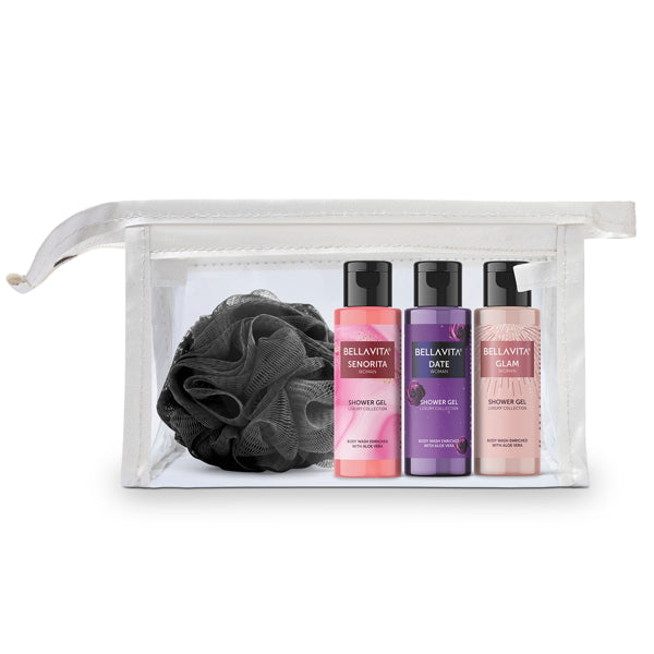 Shower Gel Trial Kit for Women - 3x55ml - Image 6 - Indicrest