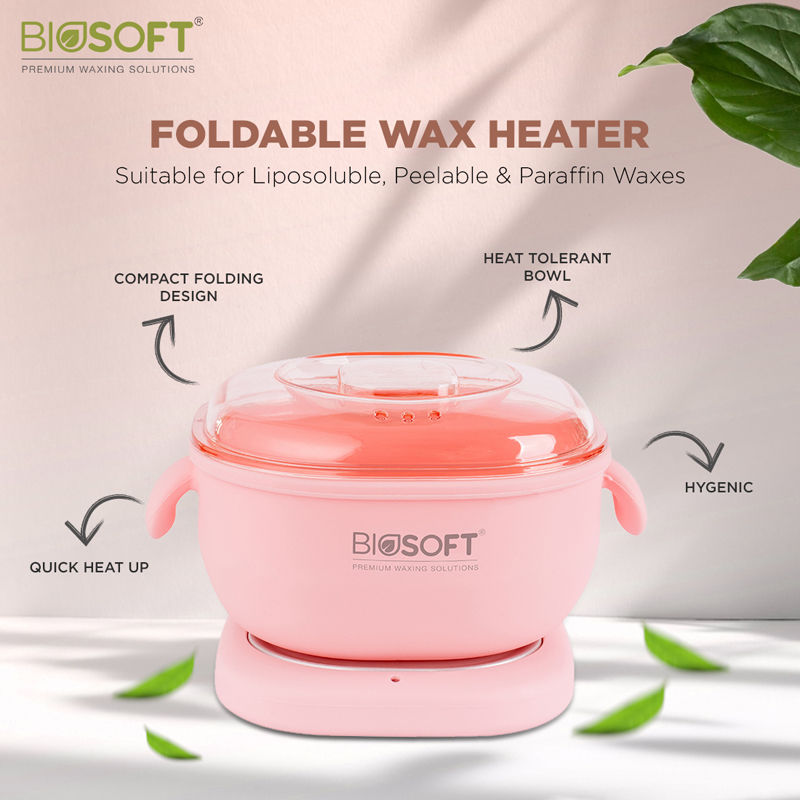 Side view of the BIOSOFT Foldable Wax Heater.