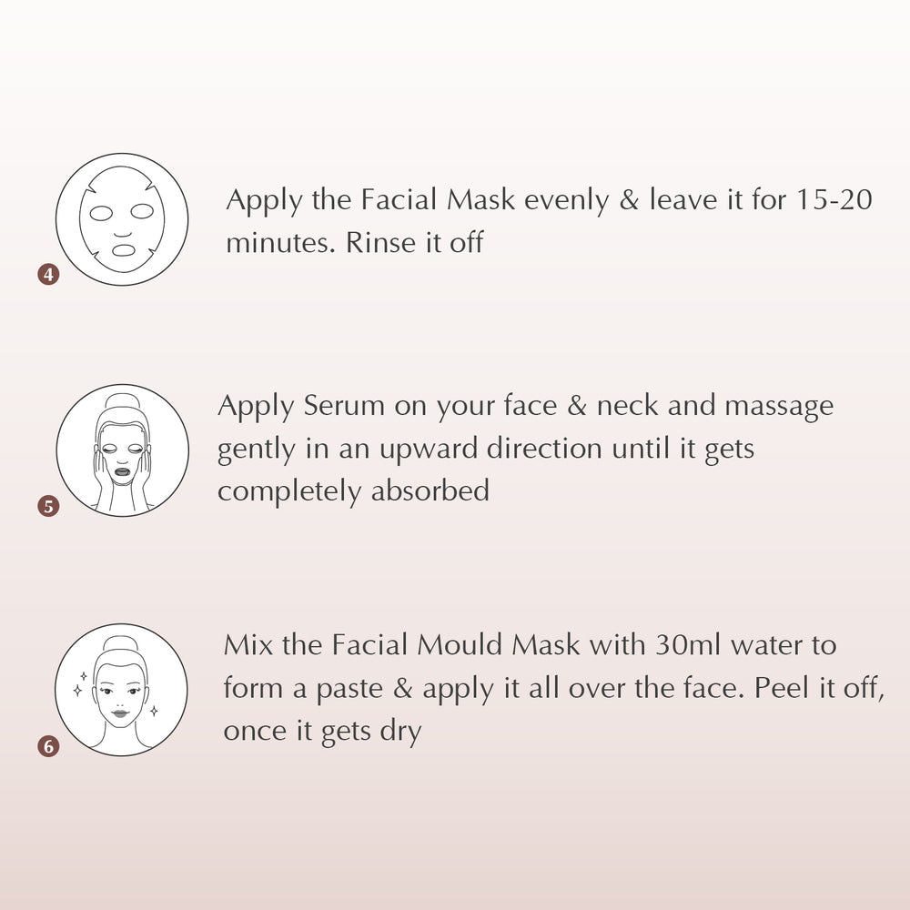 SARA SILVER FACIAL KIT (MEGA CLEAR SKIN) Pack of 4 X 62g - Image 6 - Buy from Indicrest