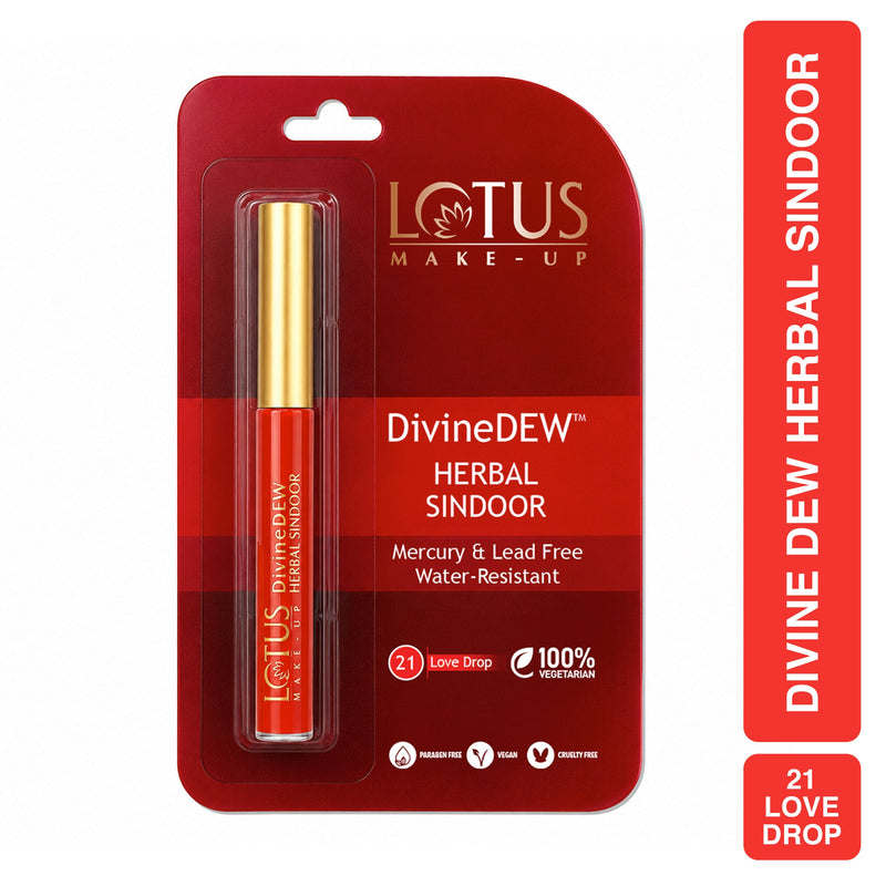 Lotus Herbals Divine Dew Herbal Sindoor - Love Drop, 8g