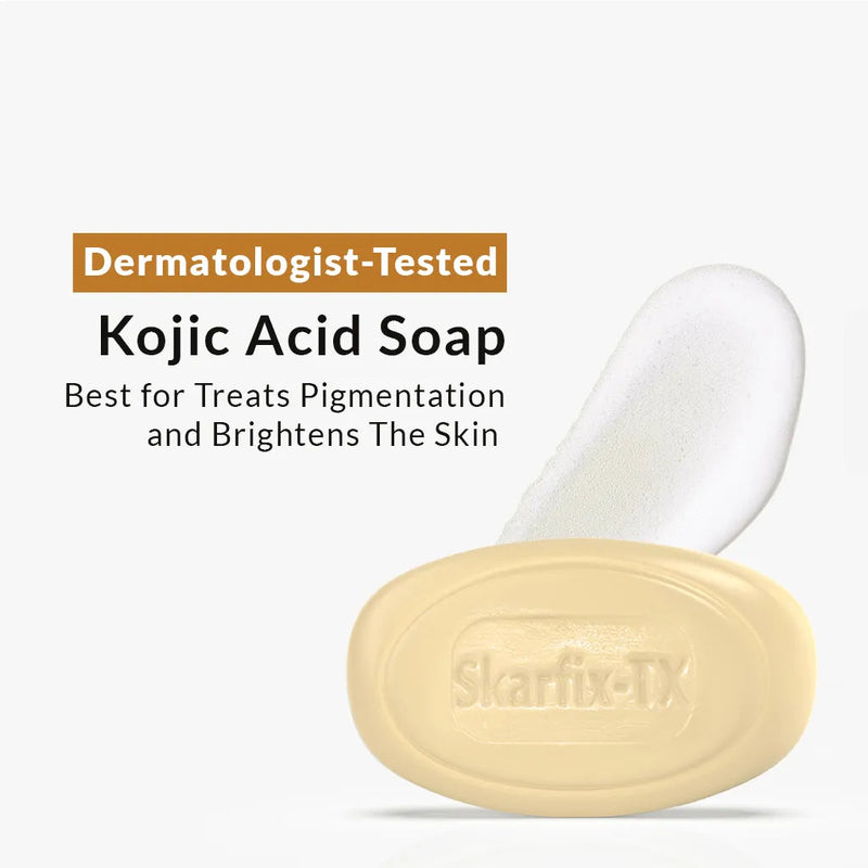 Fixderma Skarfix-TX De-Pigmentation & Brightening Soap | Deeply cleanses & brightens the skin, 75g - Buy from Indicrest