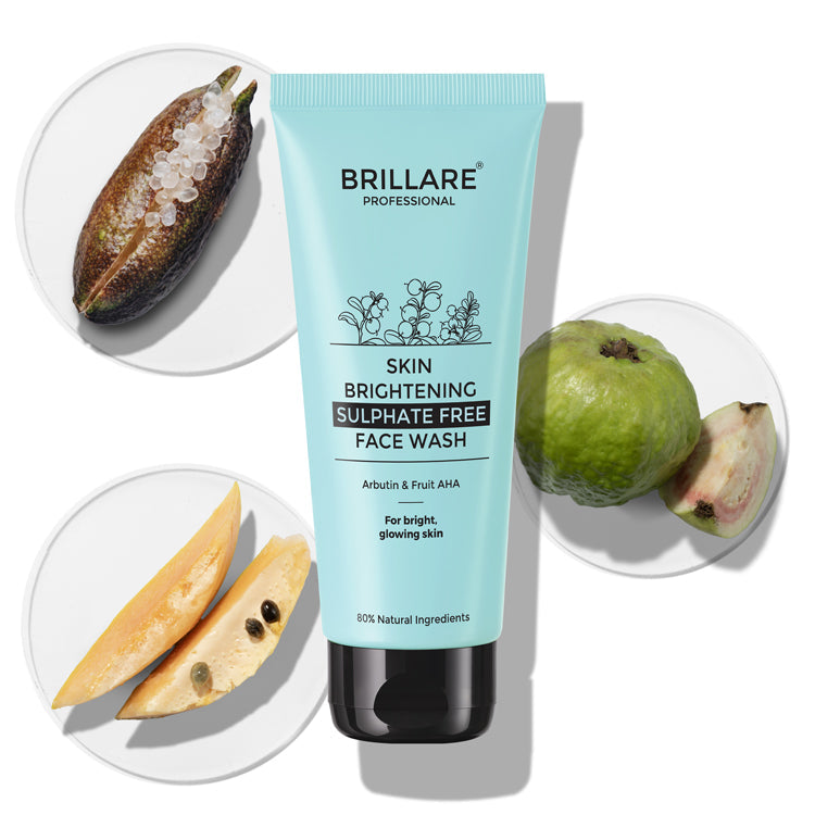 Brillare Skin Brightening Face Wash For Reducing Pigmentation, 100ml - Buy from Indicrest