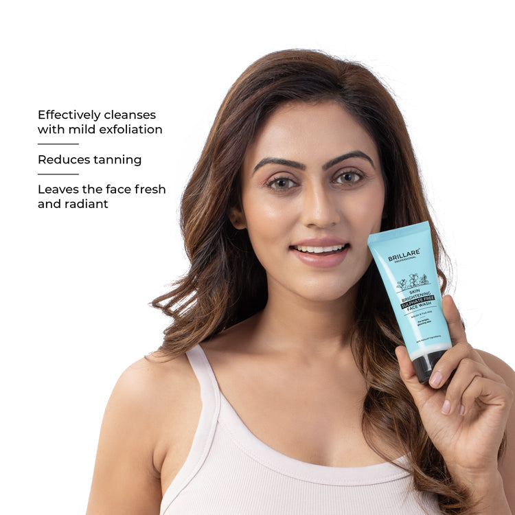 Brillare Skin Brightening Face Wash For Reducing Pigmentation, 100ml - Image 3 - Buy from Indicrest