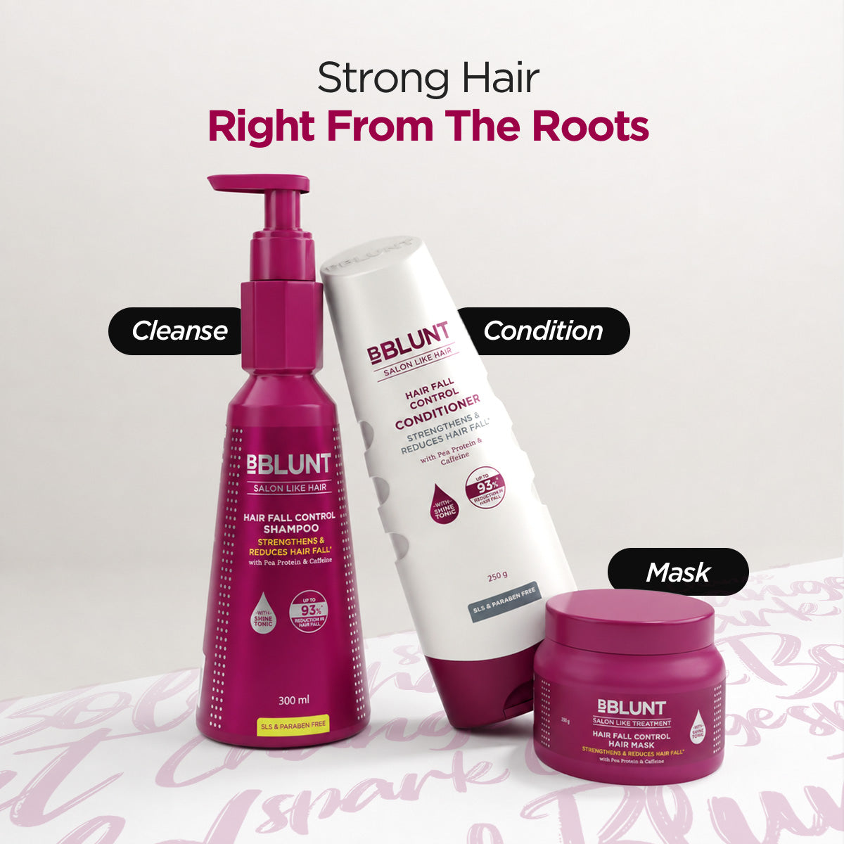 Bblunt Hair Fall Control Trio - Image 2 - Buy from Indicrest