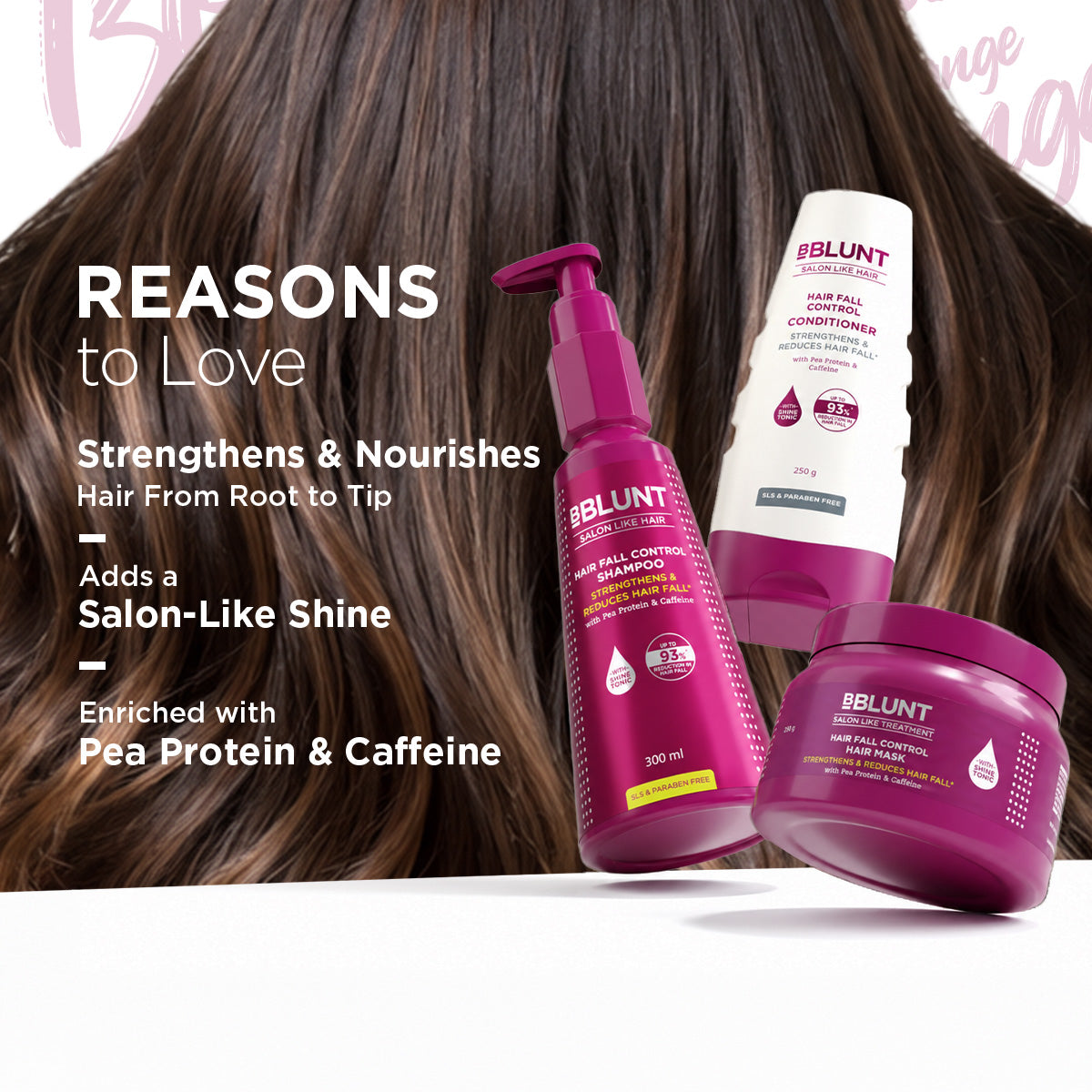 Bblunt Hair Fall Control Trio - Image 4 - Buy from Indicrest