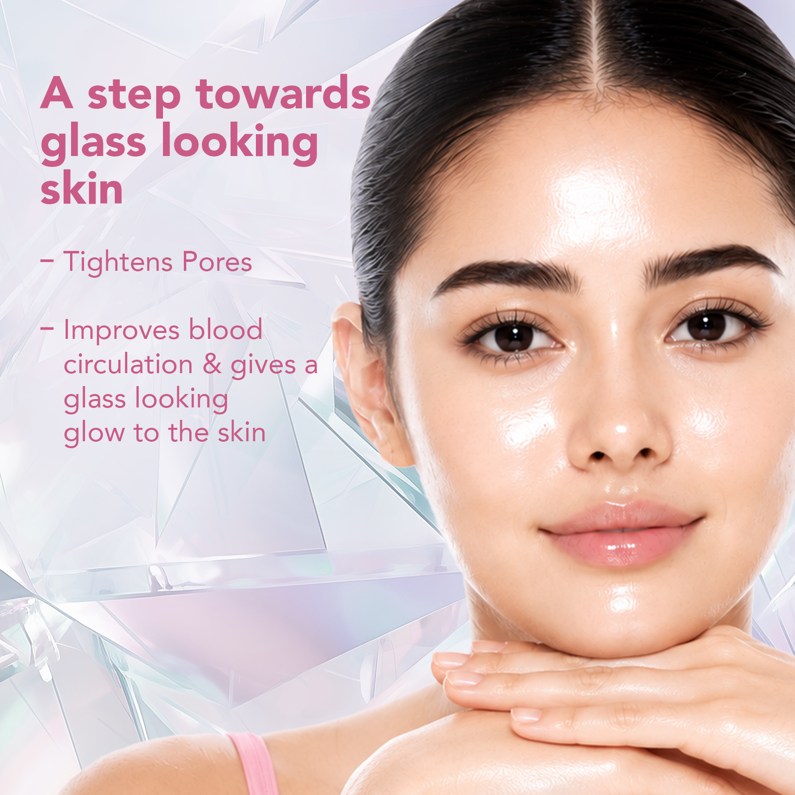Lotus Herbals Herbals Korean Glass 8-Step Skin Facial Kit with Kombucha & Rice Water, 101g