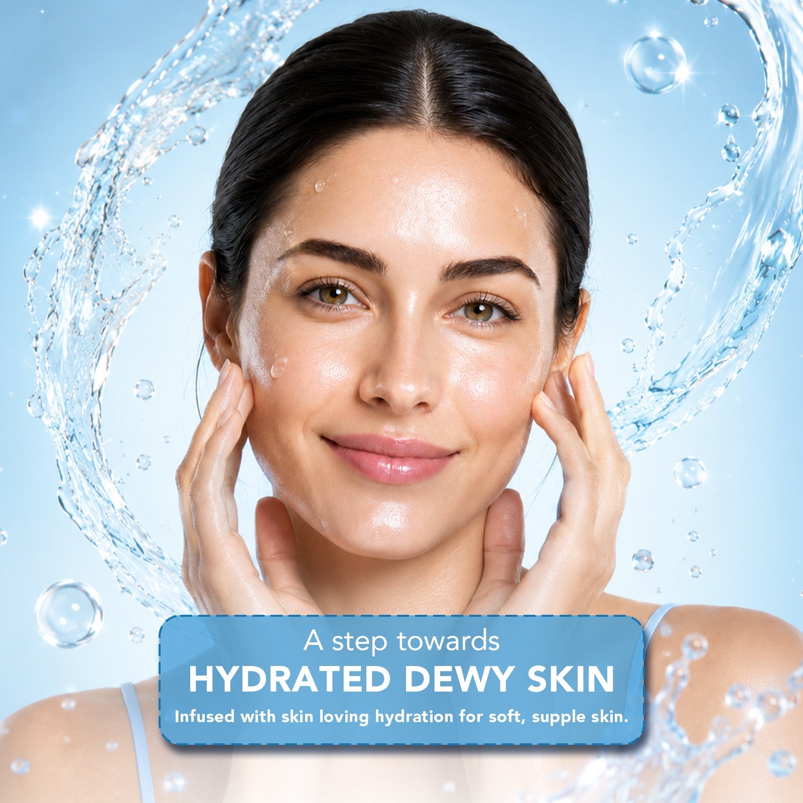 Lotus Herbals Herbals Hydra Bloom 6-Steps Skin Glow Facial Kit with Hyaluronic Acid, 71g