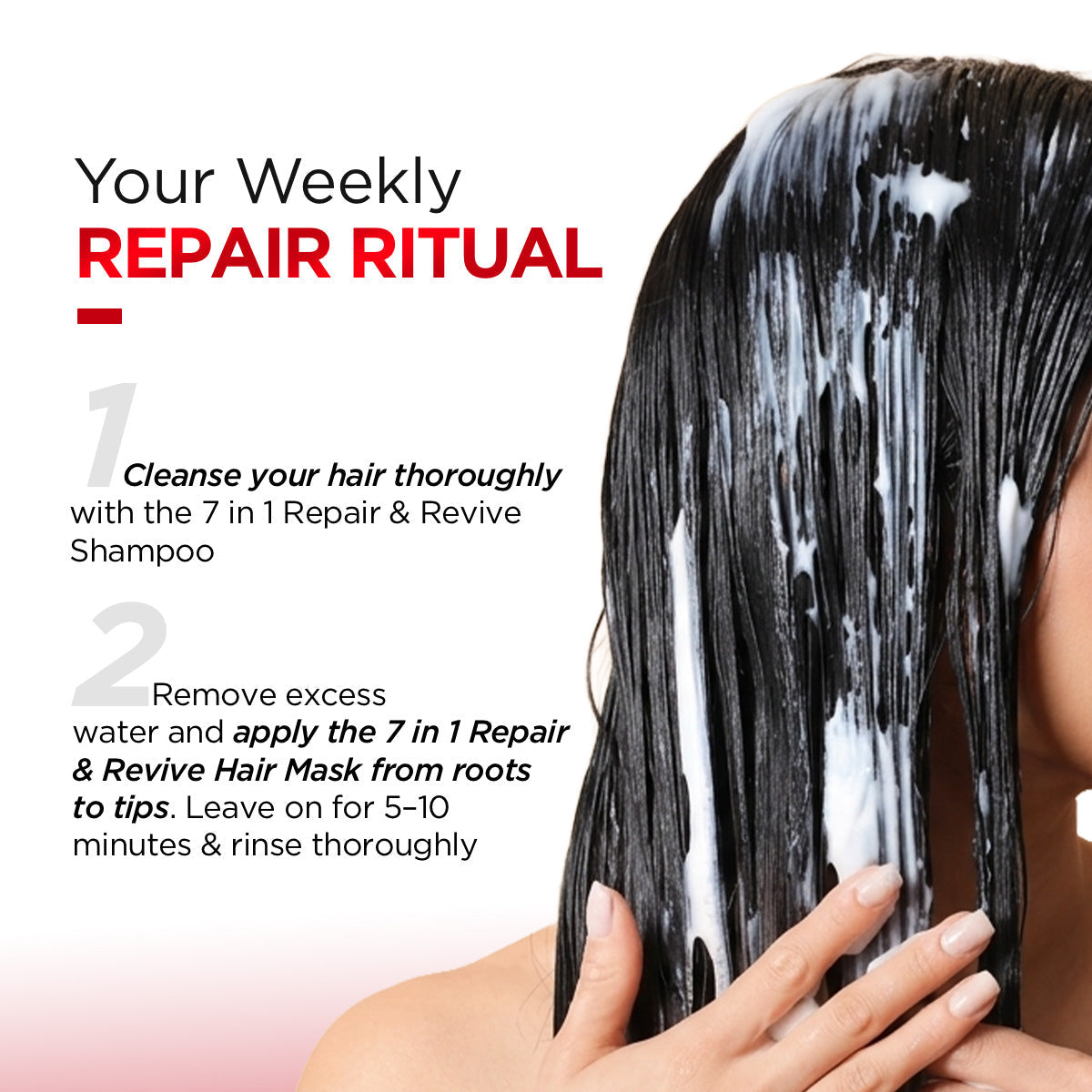 Bblunt 7 in 1 Repair & Revive Hair Mask for Up to 100% Damage Repair, 120g, 7 in 1 Repair & Revive Hair Mask 250g - Image 8 - Buy from Indicrest