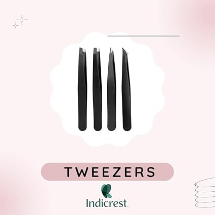 Stainless Steel Precision Tweezers Kit | Indicrest