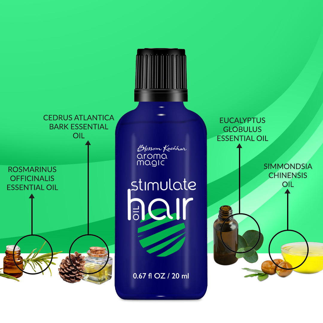 Aroma Magic Stimulate Hair Oil, 20ml - Image 4 - Buy from Indicrest