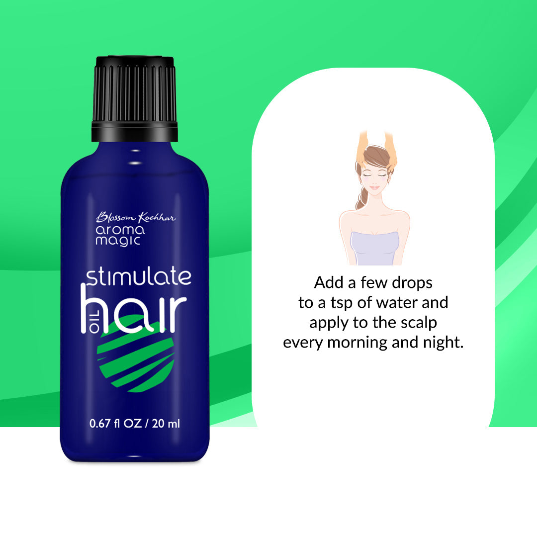 Aroma Magic Stimulate Hair Oil, 20ml - Image 5 - Buy from Indicrest