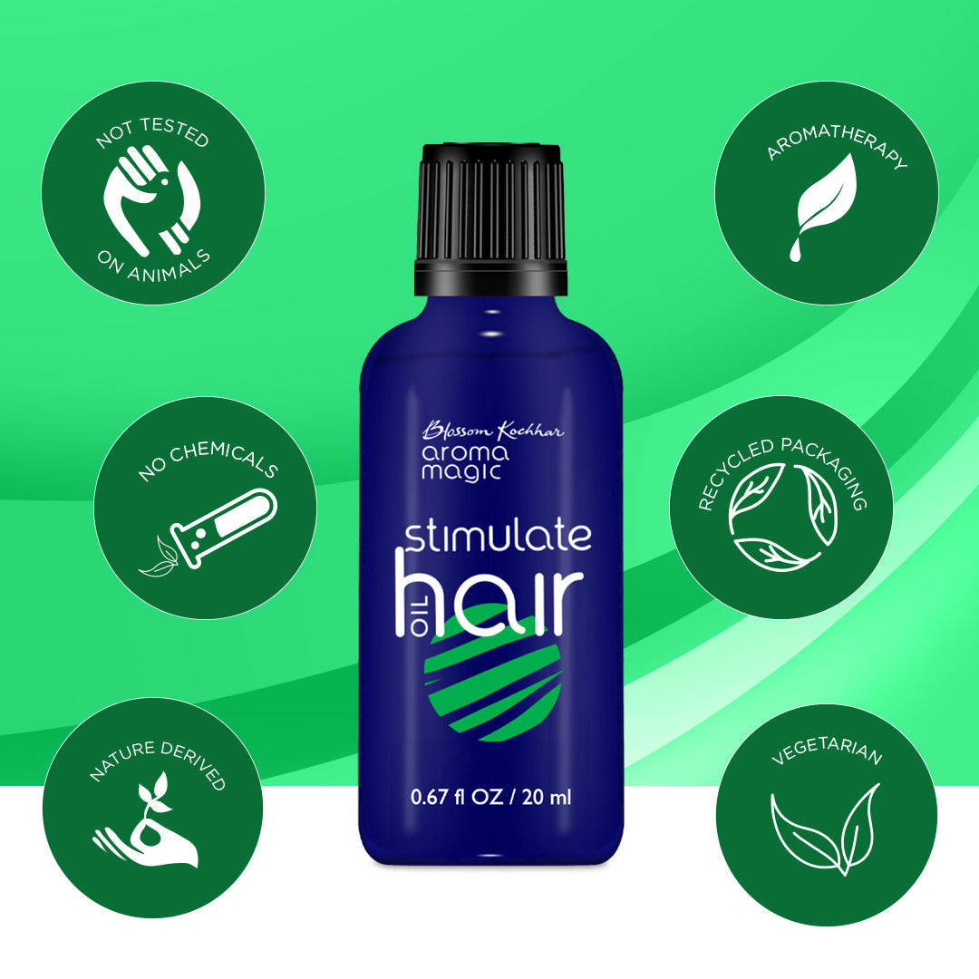 Aroma Magic Stimulate Hair Oil, 20ml - Image 6 - Buy from Indicrest