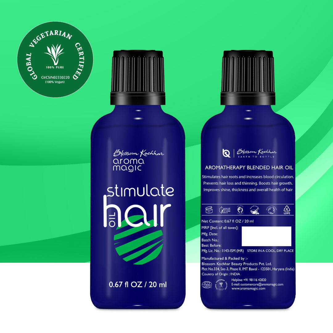 Aroma Magic Stimulate Hair Oil, 20ml - Image 7 - Buy from Indicrest