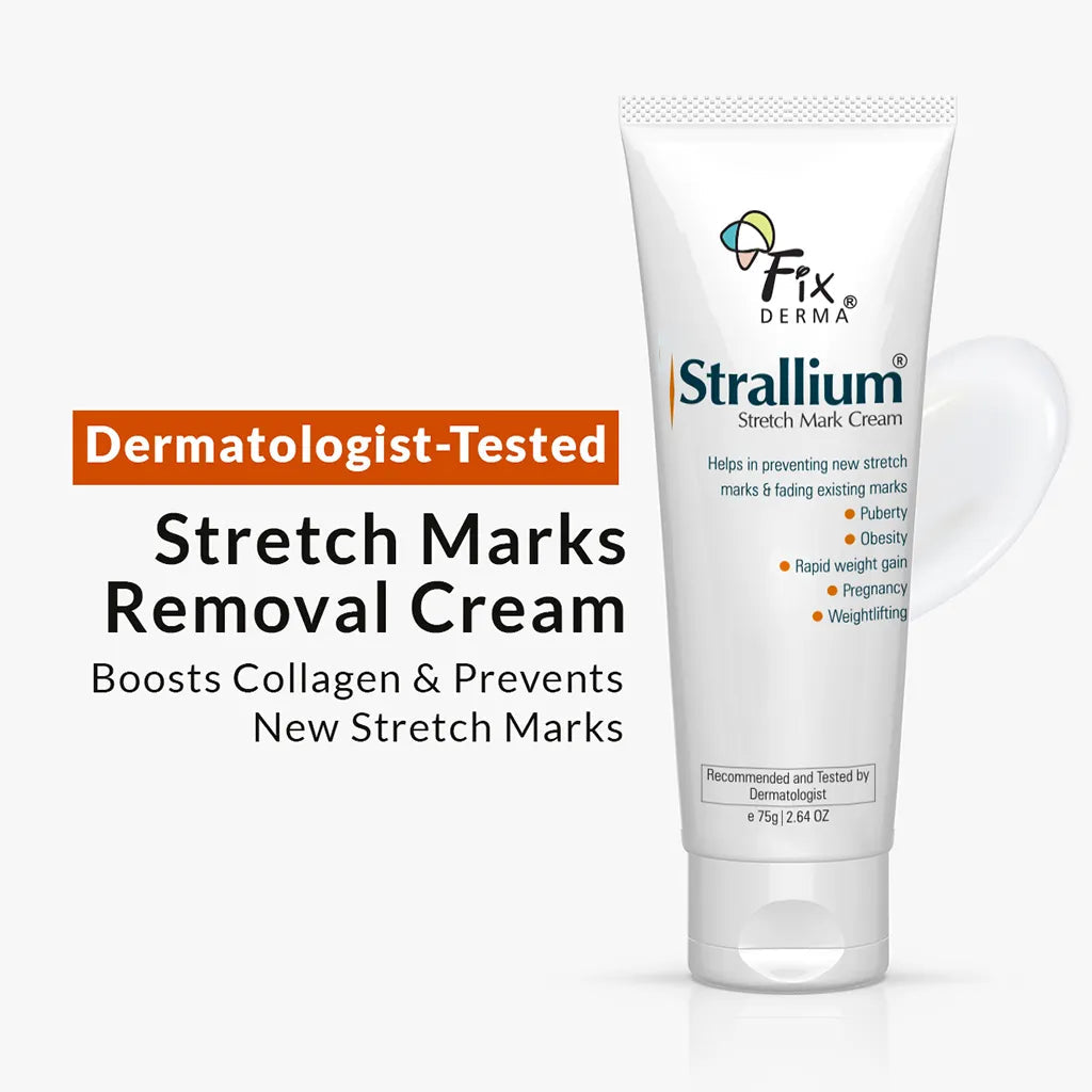 Fixderma Strallium Stretch Marks Cream | Novel skin care solution to reduce stretch marks effectively, 75g - Image 9 - Buy from Indicrest