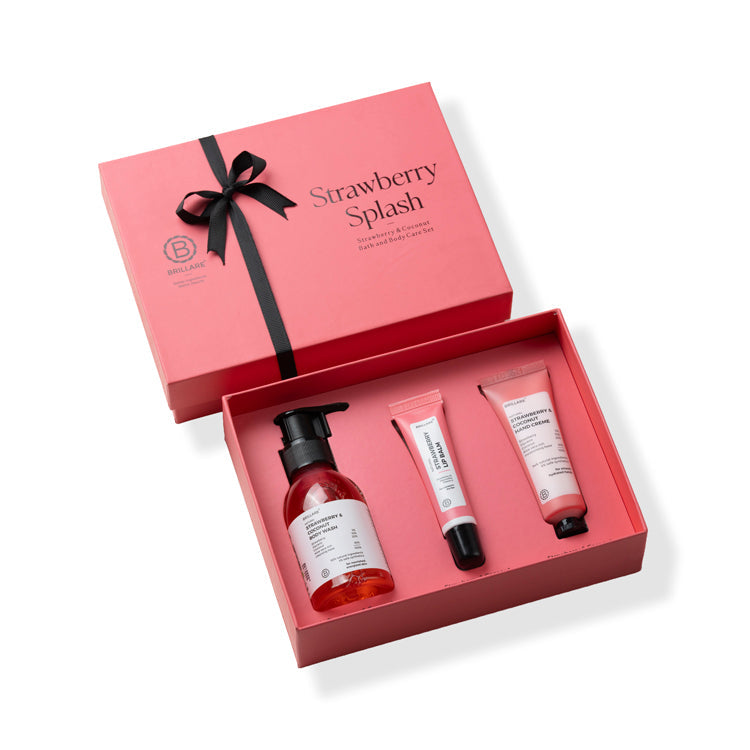 Brillare STRAWBERRY SPLASH GIFT KIT (PACK OF 3) - Image 2 - Buy from Indicrest