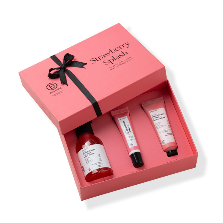 Brillare STRAWBERRY SPLASH GIFT KIT (PACK OF 3) - Buy from Indicrest