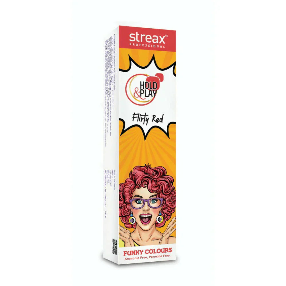 Streax Professional Flirty Red Hair Color - Indicrest