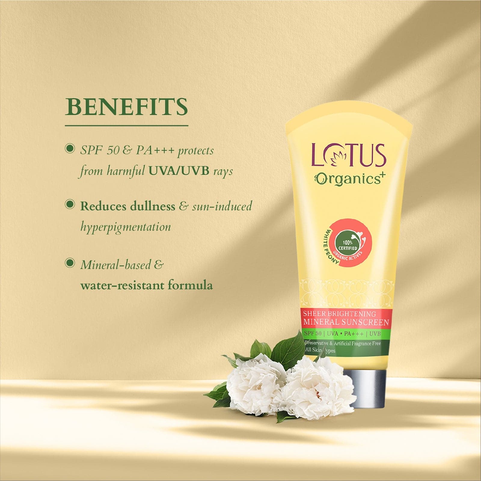 Lotus Herbals Organics+ Summer Bakuchiol Combo, 100g + 30g