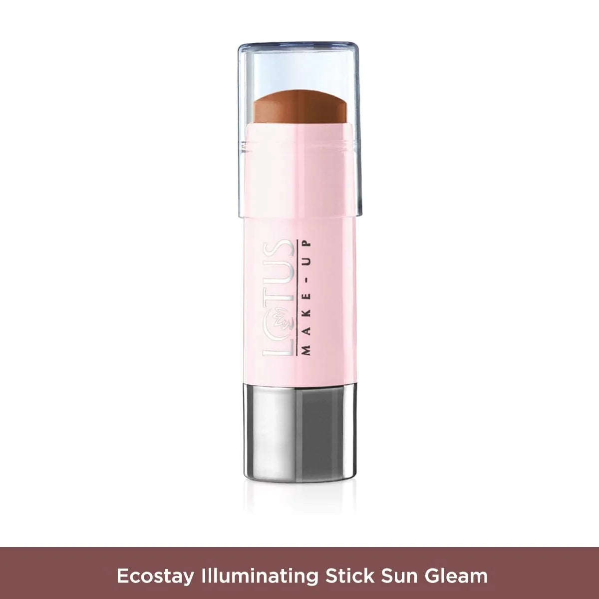 Lotus Herbals Ecostay Illuminating Stick, Rosegold, 6.5g