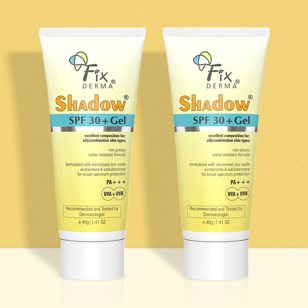 Fixderma Shadow SPF 30+ Gel - 40g Pack of 2 | Lightweight Gel Sunscreen for Oily & Acne-Prone Skin - Image 6 - Buy from Indicrest