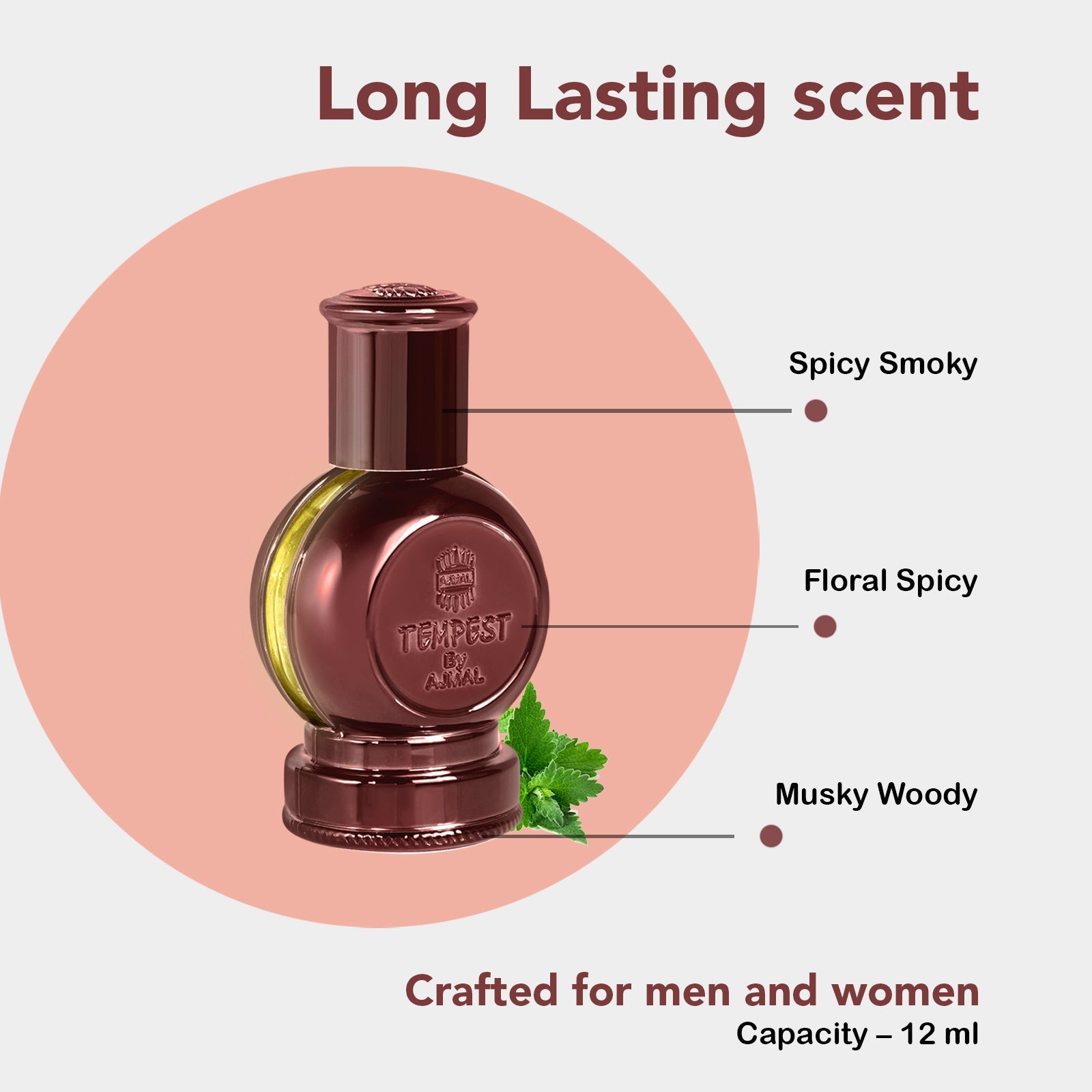 TEMPEST Non-Alcoholic Attar 12ML for Men & Women - Image 4 - Buy from Indicrest