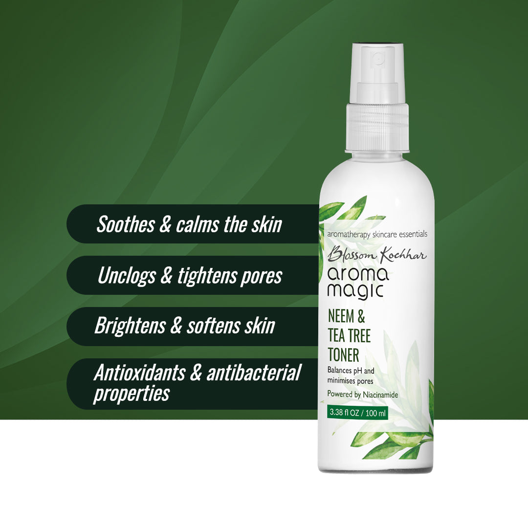 Aroma Magic Neem & Tea Tree Toner - Niacinamide, 100ml - Image 5 - Buy from Indicrest