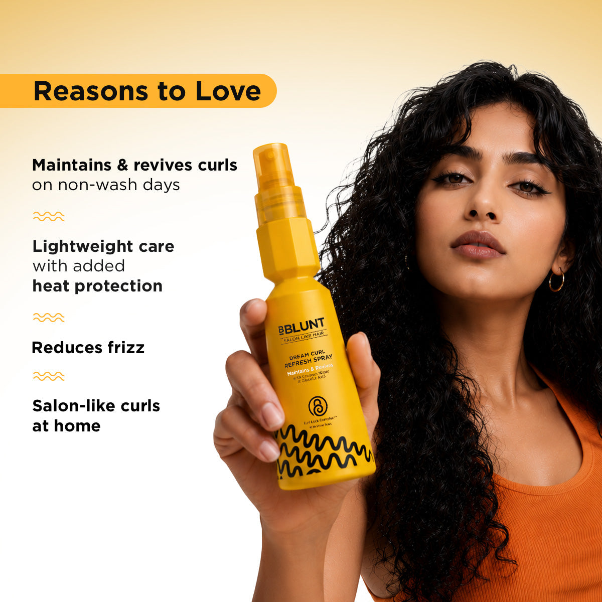 Bblunt Dream Curl Refresh Spray, 150ml - Image 6 - Buy from Indicrest