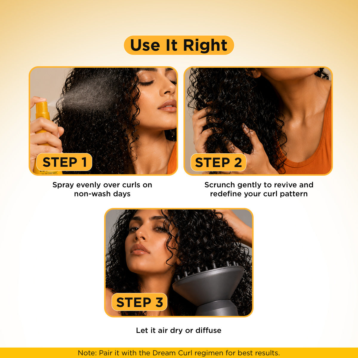 Bblunt Dream Curl Refresh Spray, 150ml - Image 7 - Buy from Indicrest