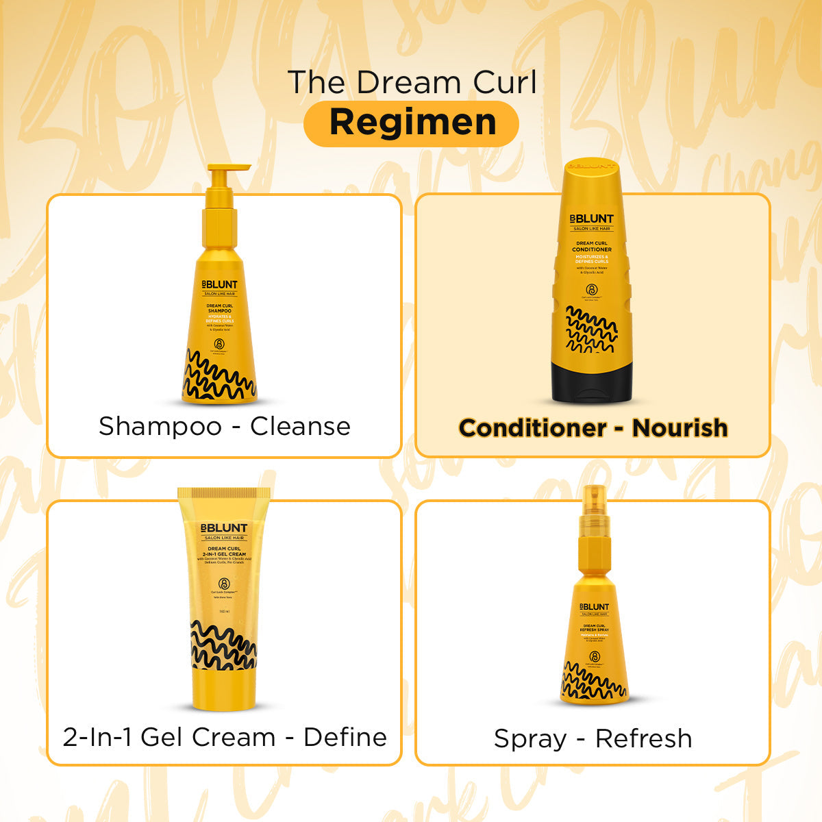 Bblunt Dream Curl Conditioner, 250g - Image 9 - Buy from Indicrest