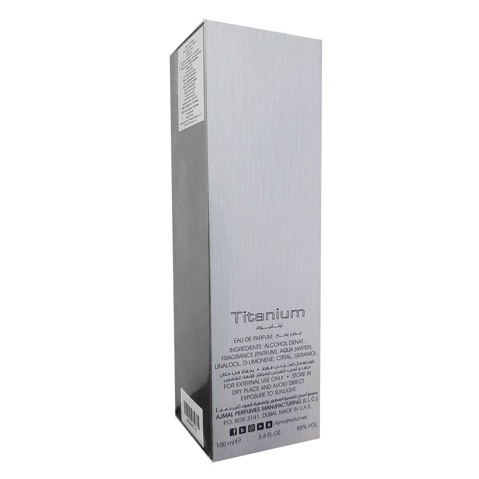 TITANIUM Perfume 100ML for Men - Image 6 - Buy from Indicrest
