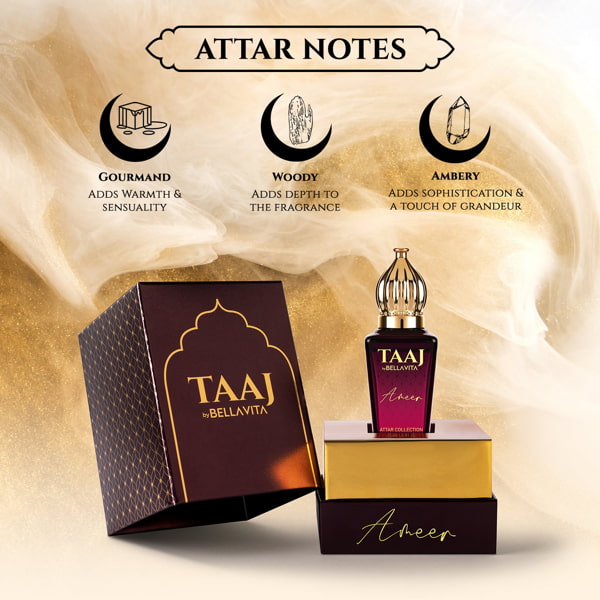 Taaj Ameer Attar - 12ml - Image 3 - Indicrest