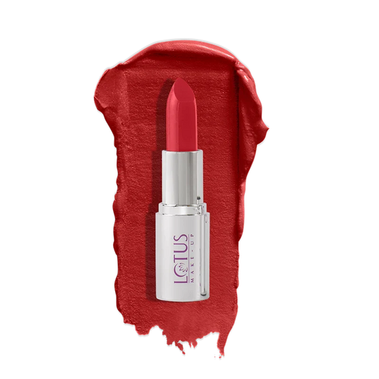 Lotus Herbals Ecostay Butter Matte Lip Color, Vivatious Voilet, 4.2g