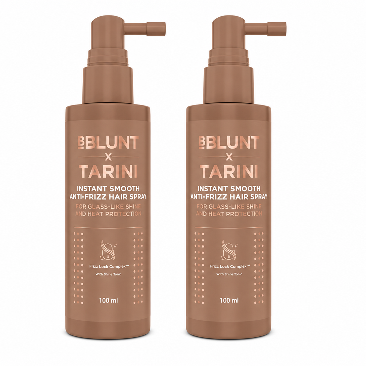Bblunt Instant Smooth AntiFrizz Hair Spray, Tarini Peshawaria, Pack of 2 X 100ml - Buy from Indicrest