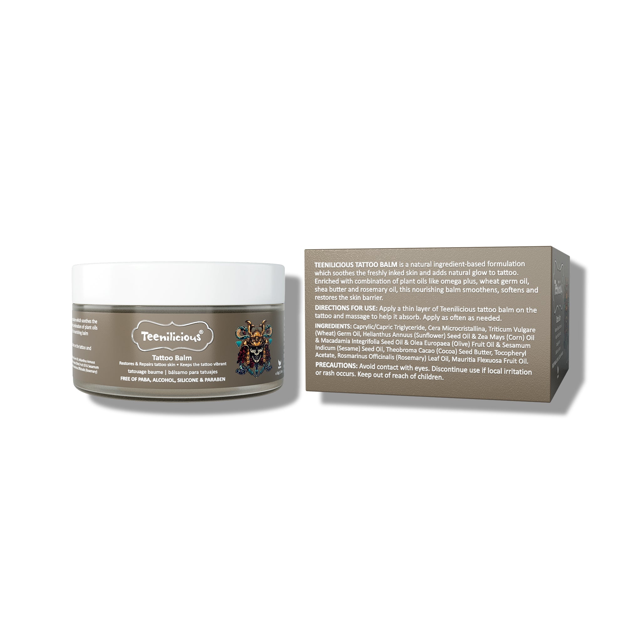 Fixderma Teenilicious Tattoo Balm | Tattoo Aftercare Cream For Old & New Tattoos, 50g - Image 5 - Buy from Indicrest