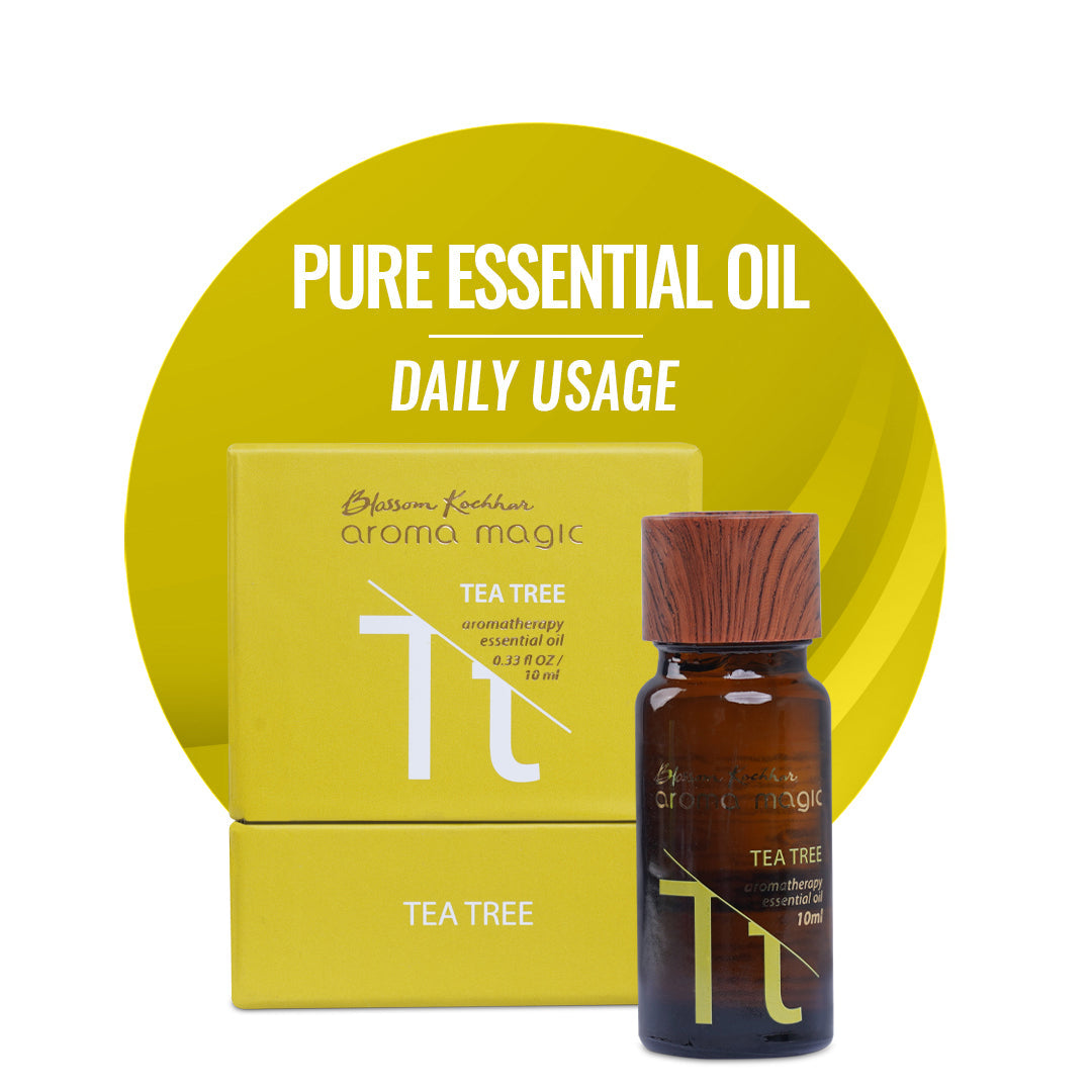 Aroma Magic Tea Tree Essential Oil - Controls Acne & Boost Immunity, 10ml - Image 2 - Buy from Indicrest