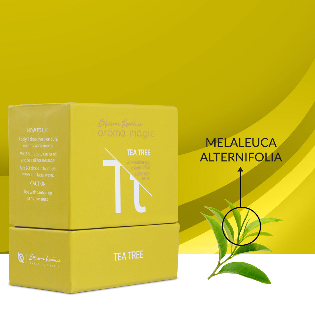 Aroma Magic Tea Tree Essential Oil - Controls Acne & Boost Immunity, 10ml - Image 5 - Buy from Indicrest