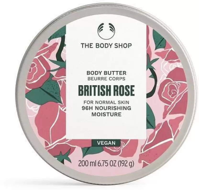 The Body Shop British Rose Body Butter, 200ml - Indicrest