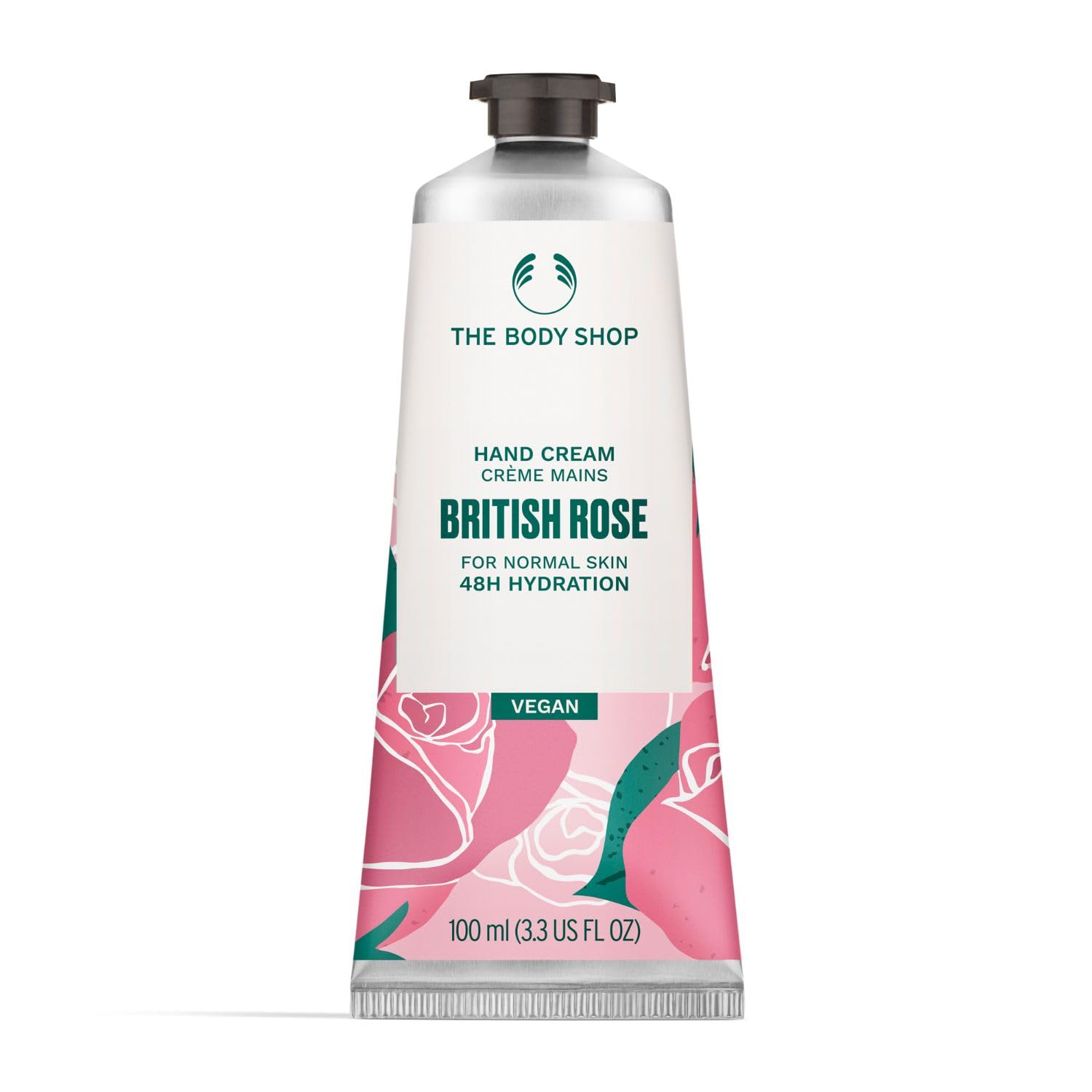 The Body Shop British Rose, Hand Cream, 100ml - Indicrest