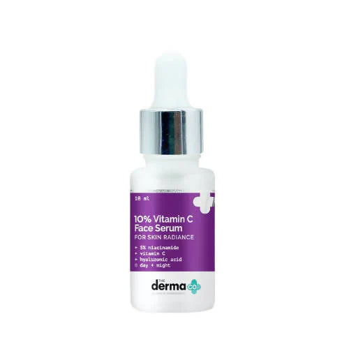 The Derma Co 10% Vitamin C Face Serum, 10ml - Indicrest Buy at Indicrest