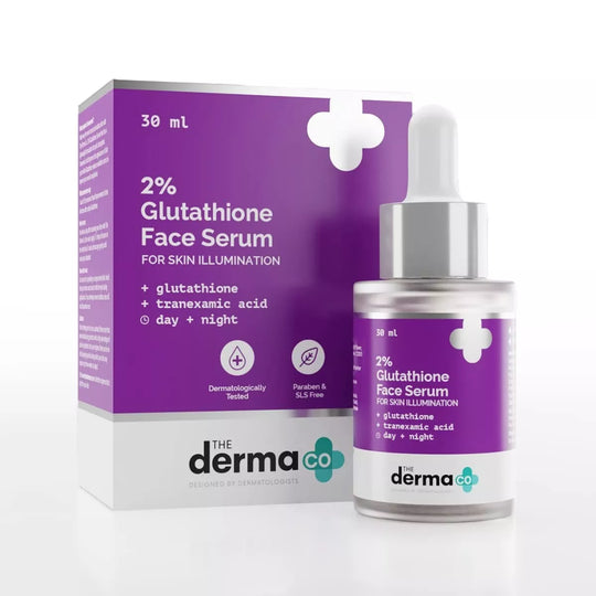 The Derma Co 2% Glutathione Face Serum 30ml - Indicrest Buy at Indicrest