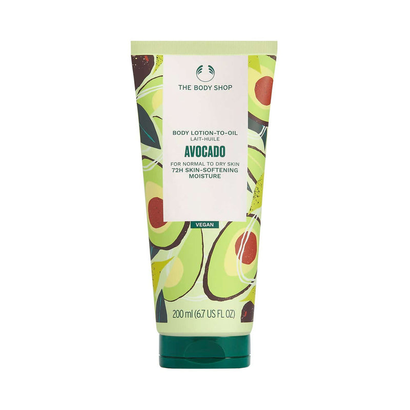 The Body Shop Avocado Body Lotion-To-Oil, 200ml Buy at Indicrest
