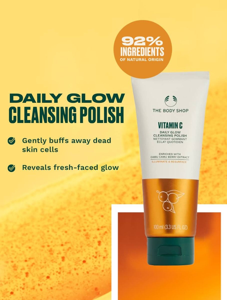 The Body Shop Vitamin C Face Polish, 100ml Buy at Indicrest Image 2