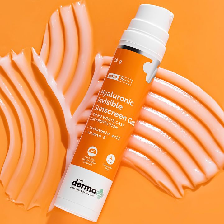 The Derma Co. The Derma Co. Hyaluronic Invisible Sunscreen Gel, 50g Buy at Indicrest