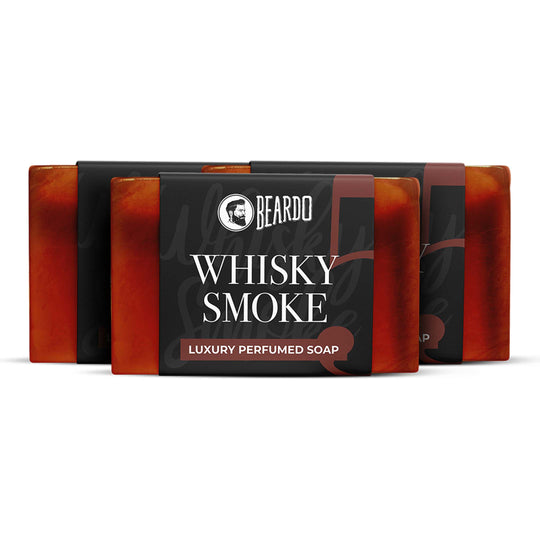 Beardo Whisky Smoke Soap, Pack of 3 - Buy from Indicrest