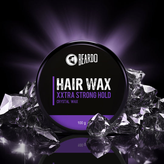 Beardo Hair Wax XXTRA StrongHold Crystal Wax, 100g - Buy from Indicrest