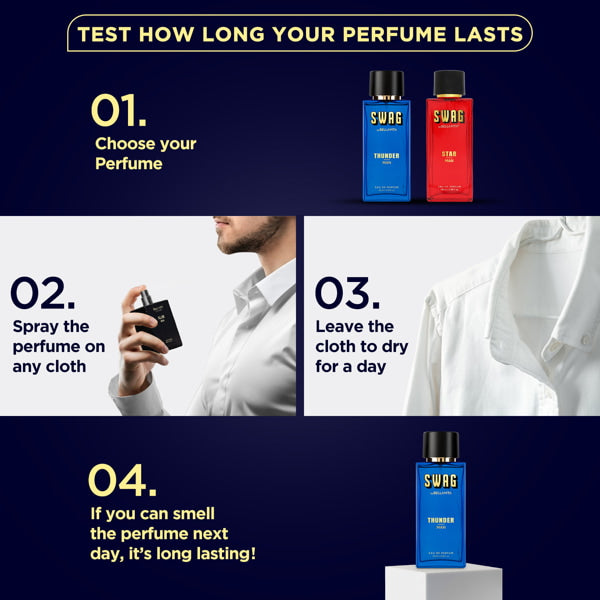 SWAG THUNDER Man Perfume - 100ml - Image 6 - Indicrest