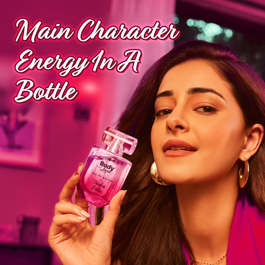 Plum Tonka Bella Eau De Parfum (Perfume) by Plum BodyLovin' | Long Lasting | Fruity-Floral Fragrance | Supremely Luxurious, 50ml