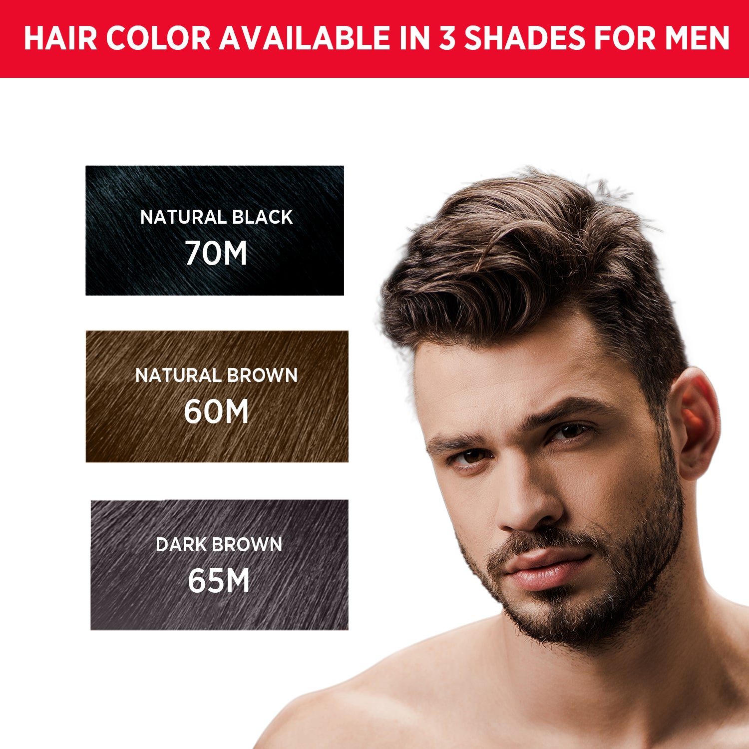 Revlon Top Speed Hair Color for Men, Dark Brown 65M - Image 16 - Buy from Indicrest
